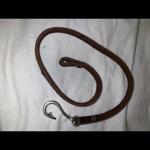 James Avery Leather Bracelet